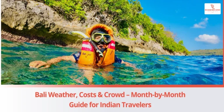 Bali tour package from India Inclusion