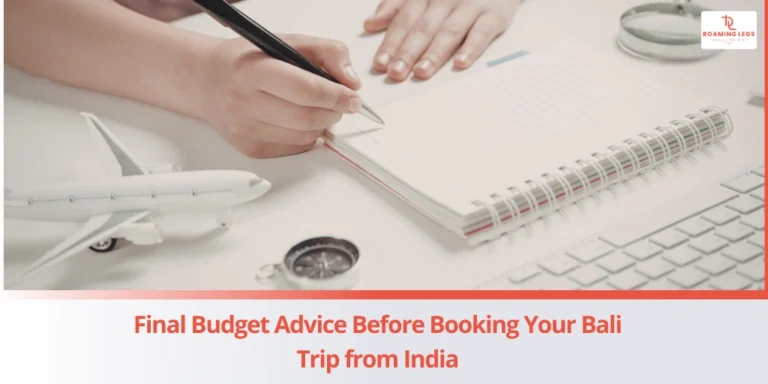 Cost guide from India to Bali tour