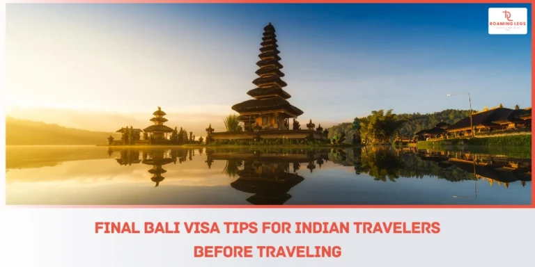 India to Bali Visa process and explaition