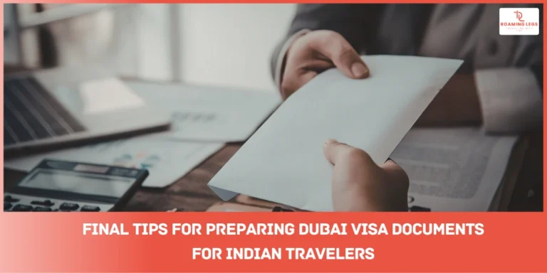Requirements for dubai visa documents