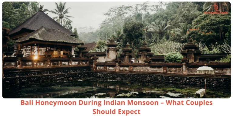 Bali honeymon in monsoon