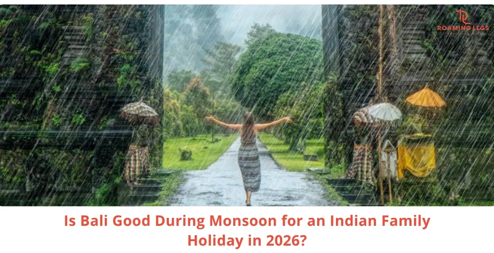 Bali in monsoon for family