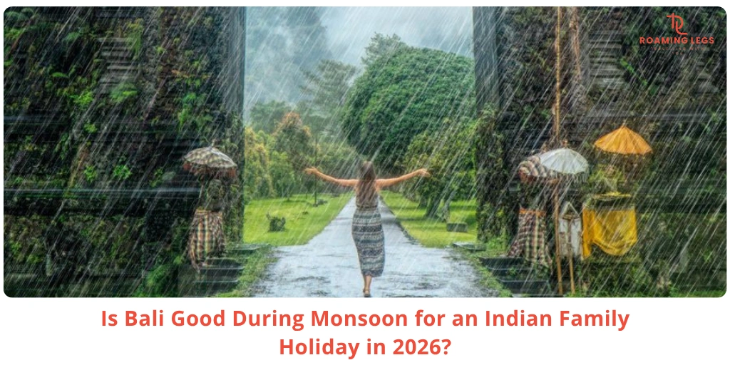 Bali in monsoon for family
