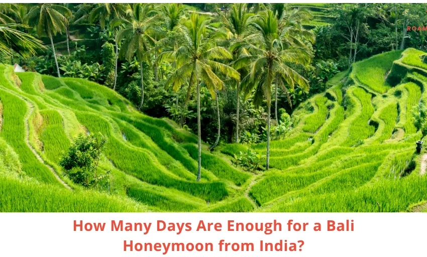 How Many Days Are Enough for a Bali Honeymoon from India