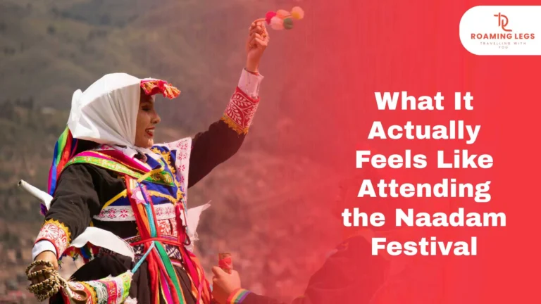 Attending Naadam festivel in mongolia