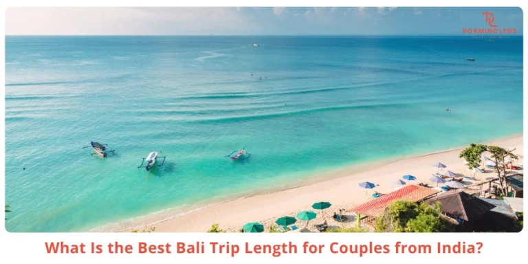 Bali couple tour duration