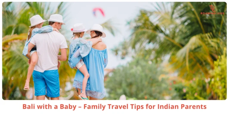 Bali family tour with baby