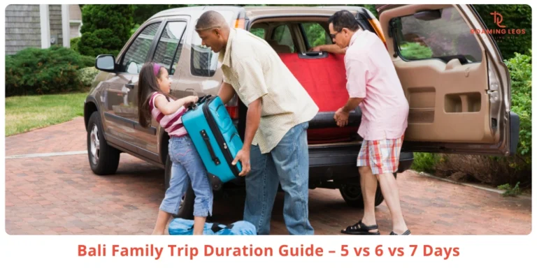 How many days are good for family tour bali