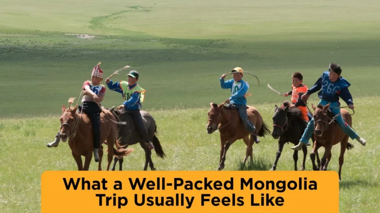well packed mongolia feels