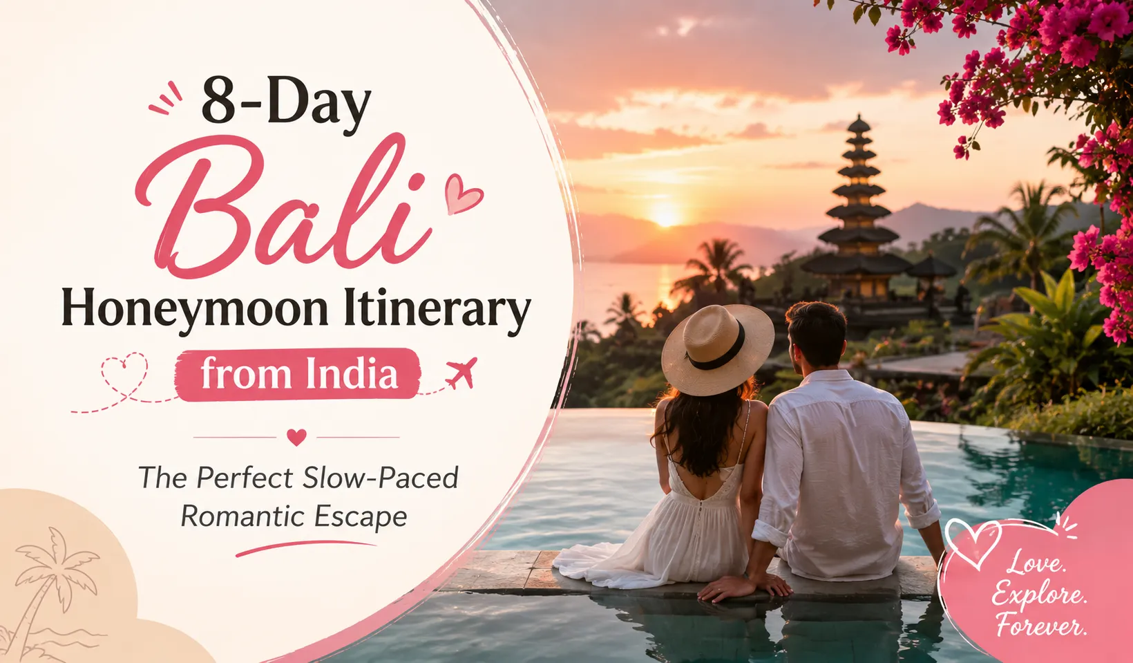 8-Day Bali Honeymoon Itinerary from India The Perfect Slow-Paced Romantic Escape