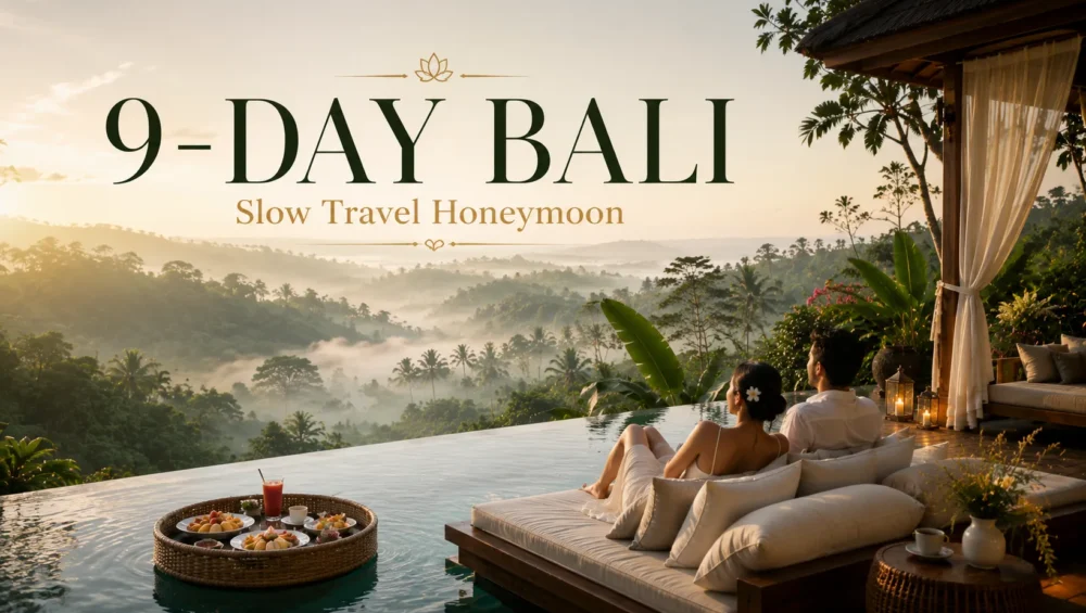 9-Day Bali Honeymoon Itinerary with Slow Travel, Spa Time, and Fewer Transfers 15 9-Day Bali Honeymoon Itinerary from India A Slow Travel Honeymoon for Couples Who Want to Relax