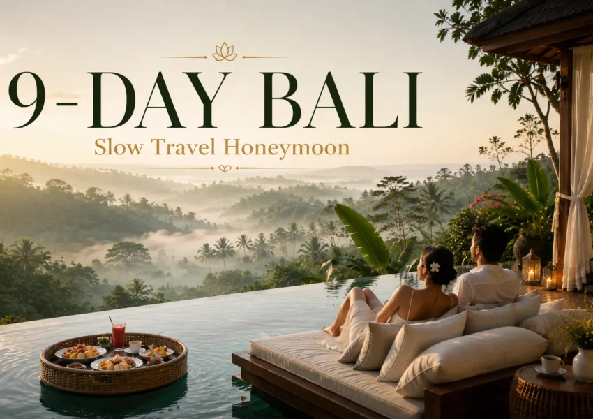 9-Day Bali Honeymoon Itinerary from India A Slow Travel Honeymoon for Couples Who Want to Relax