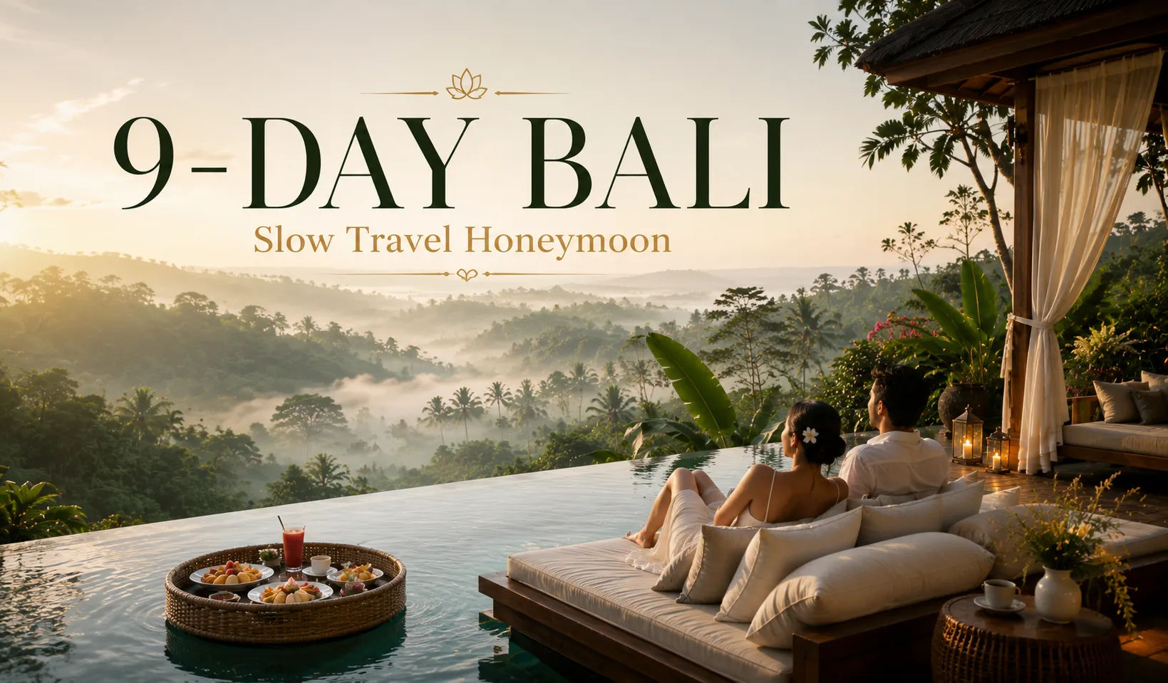 9-Day Bali Honeymoon Itinerary from India A Slow Travel Honeymoon for Couples Who Want to Relax