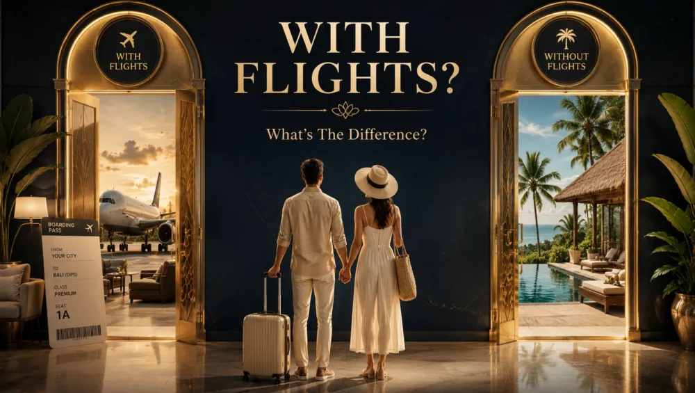 Should Couples Book Flights With Their Bali Honeymoon Package? 11 Bali Honeymoon Packages With Flights vs Without Flights