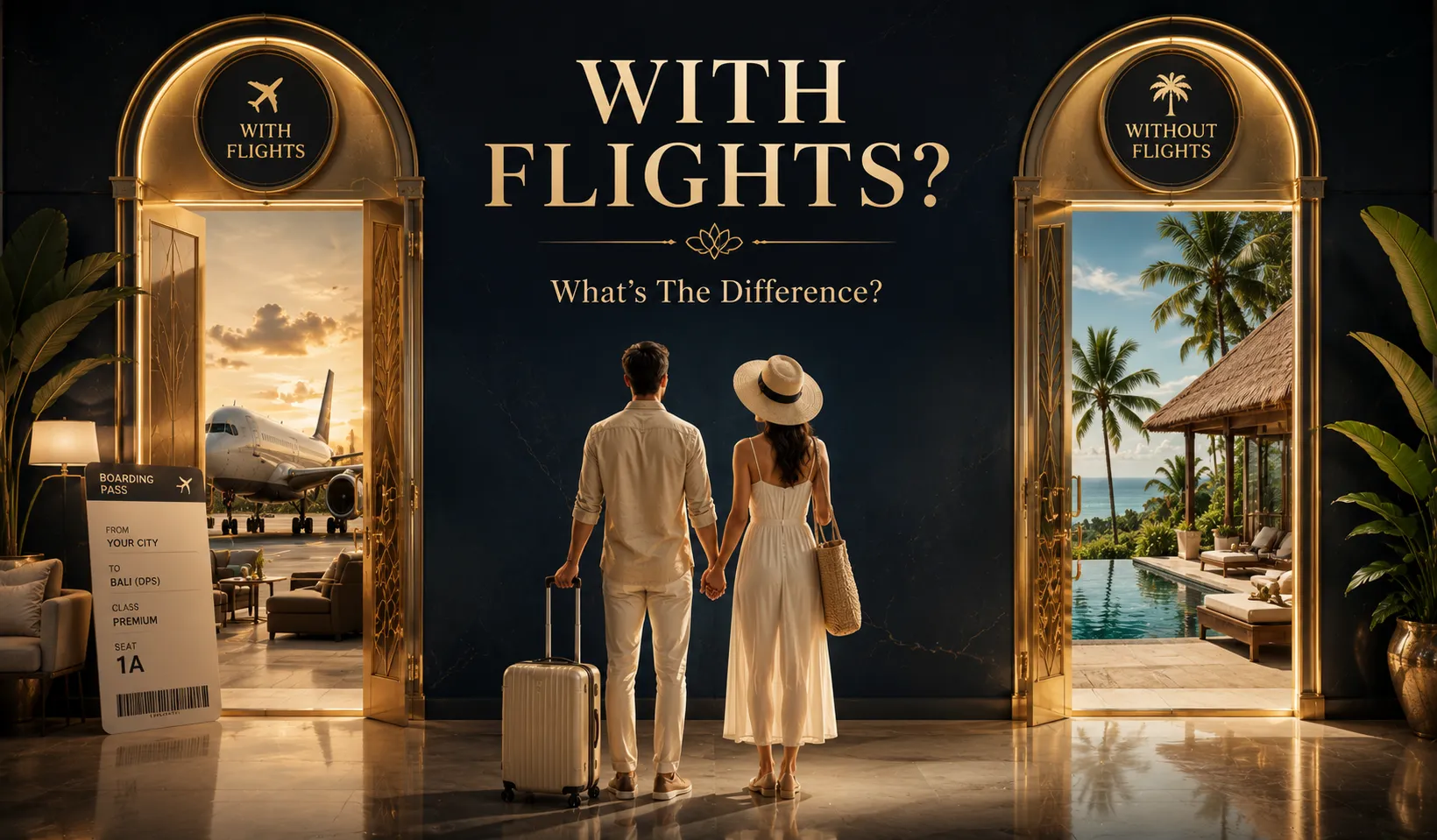 Bali Honeymoon Packages With Flights vs Without Flights