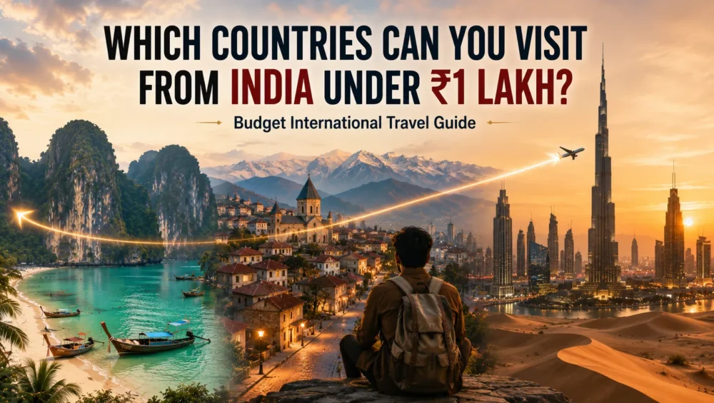 Which Countries Can You Visit From India Under ₹1 Lakh? 1 Best Countries to Visit From India Under ₹1 Lakh