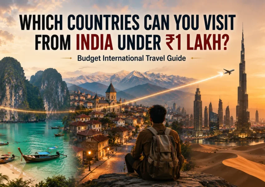 Best Countries to Visit From India Under ₹1 Lakh
