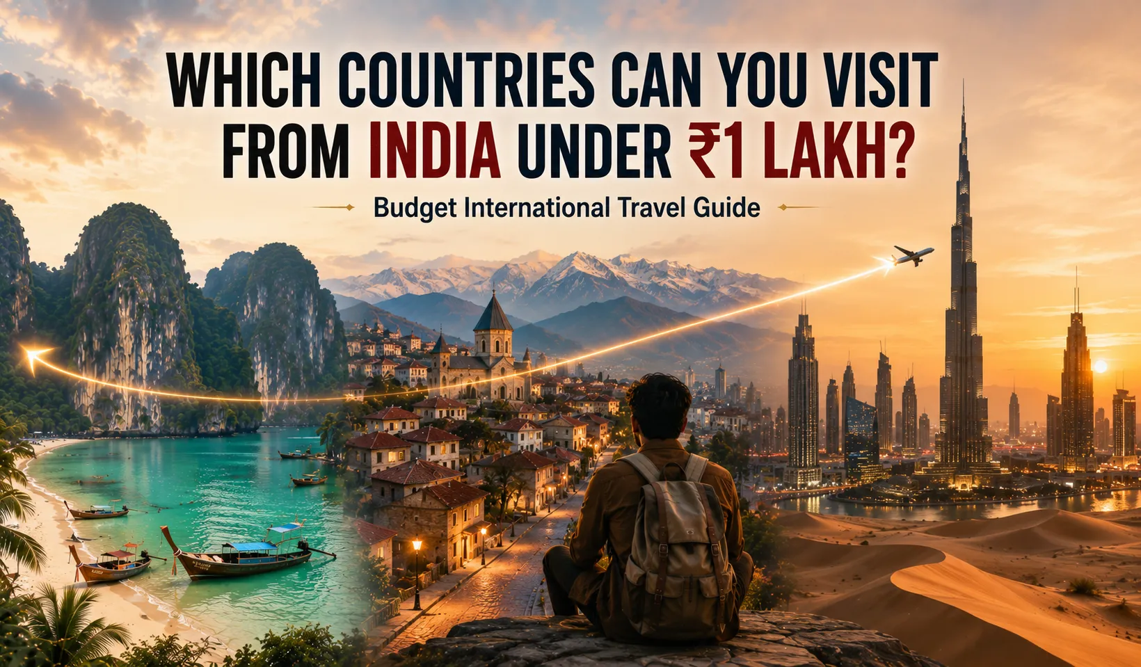 Best Countries to Visit From India Under ₹1 Lakh