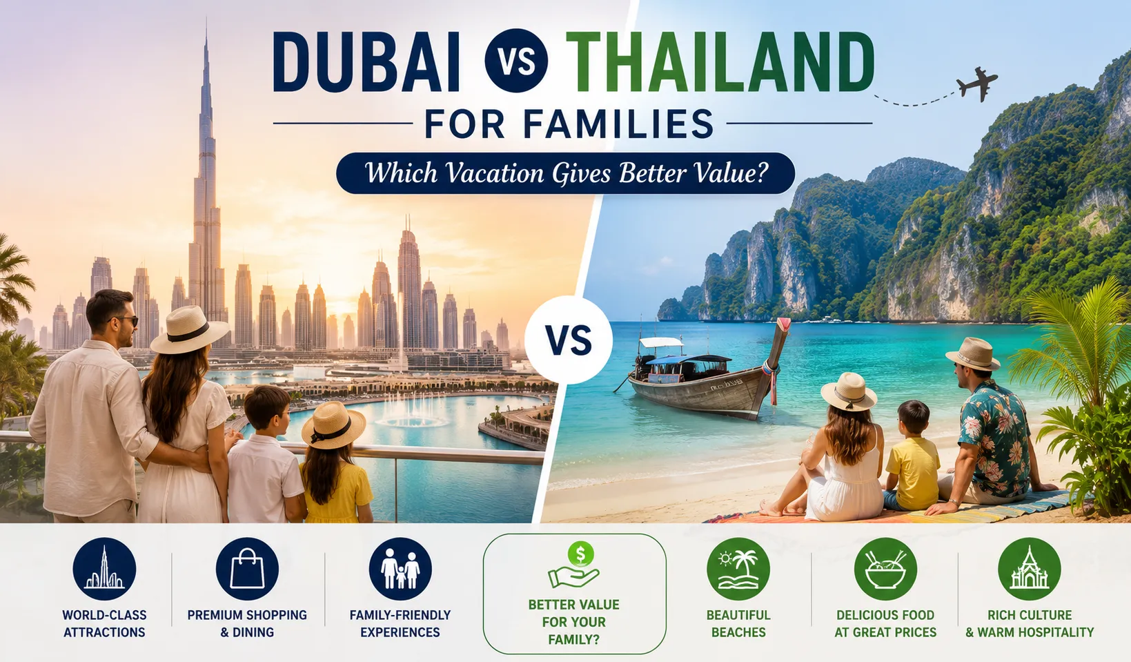 Dubai or Thailan Which Family Holiday Offers Better Value in 2026