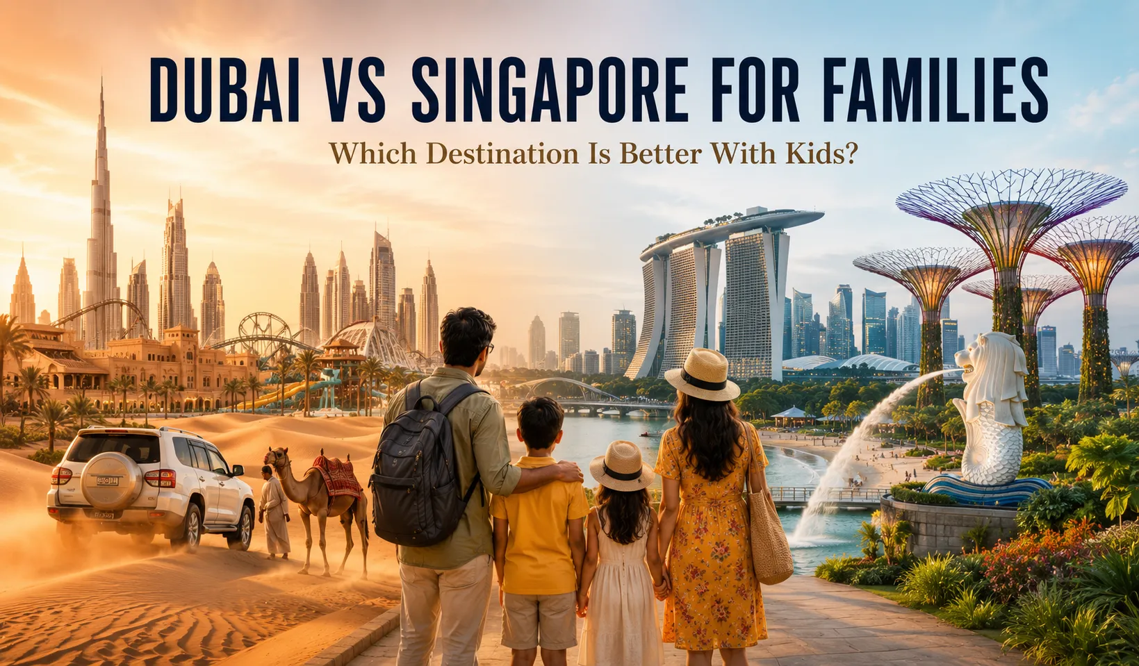 Dubai vs Singapore for Families Which Destination Is Better With Kids