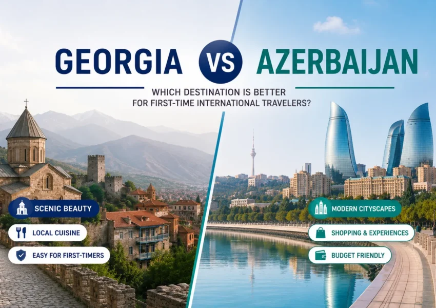 Georgia or Azerbaijan Which Is Better for FirstTime Travelers