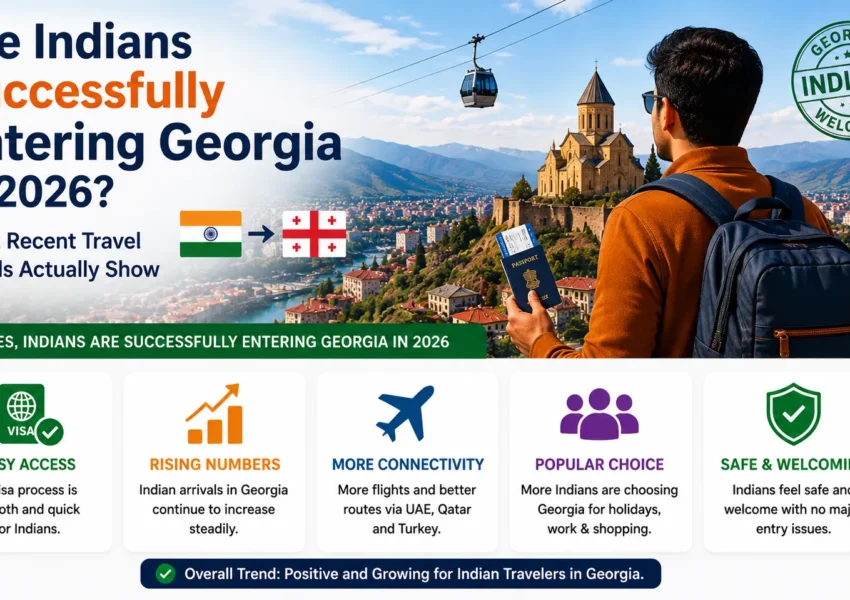 Have Indians Recently Entered Georgia Successfully With an Indian Passport