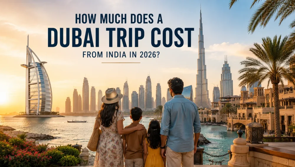 How Much Does a Dubai Trip Cost From India in 2026? 1 How Much Does a Dubai Trip Cost From India in 2026