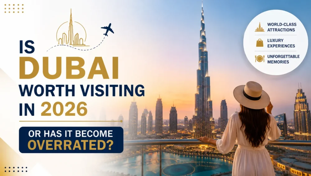 Is Dubai Worth Visiting in 2026 or Has It Become Overrated? 1 Is Dubai Worth Visiting in 2026 An Honest Guide for Familie, Couples & FirstTime Travelers