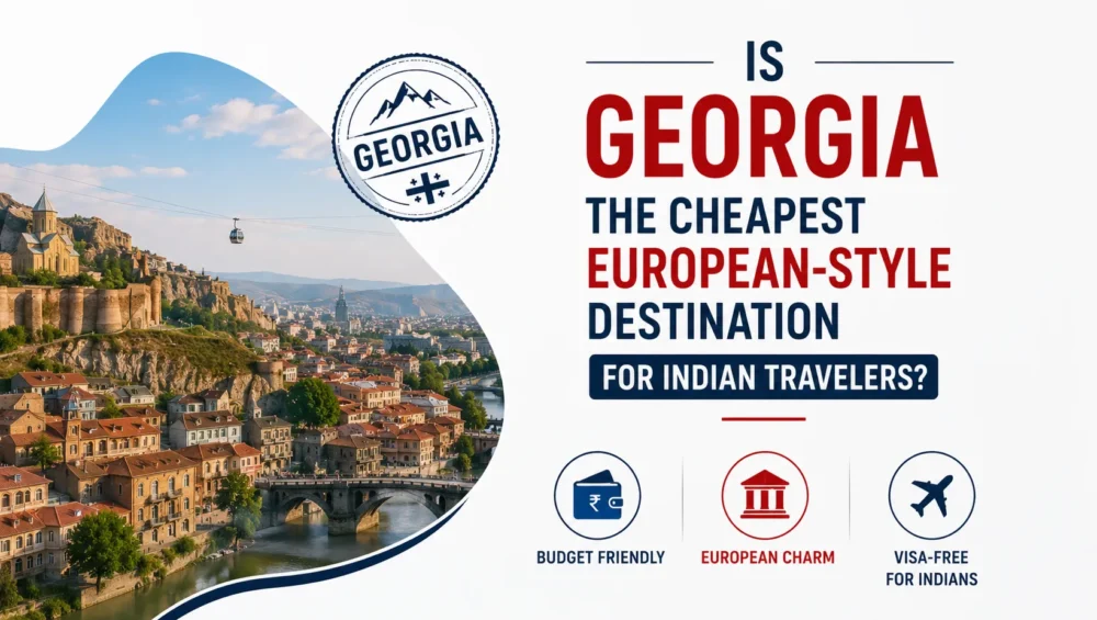 Is Georgia the Cheapest European-Style Destination for Indian Travelers? 3 Is Georgia the Cheapest European-Style Destination