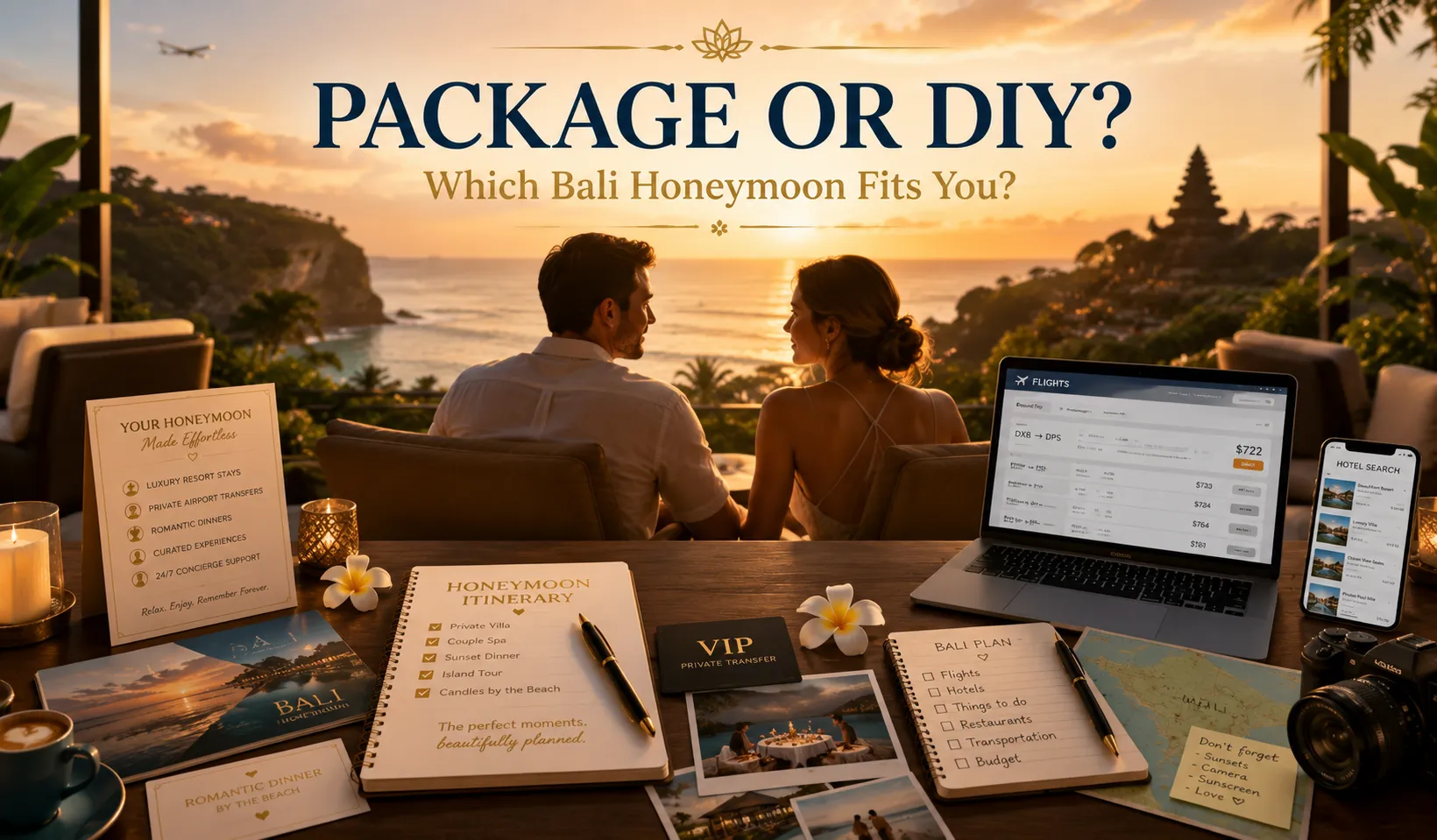 Is It Better to Book a Bali Honeymoon Package or Plan It Yourself
