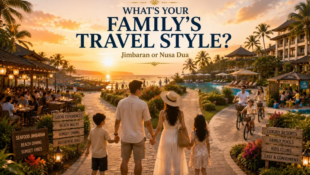 Choosing Between Bali's Family Beach Town and Resort Paradise 19 Jimbaran vs Nusa Dua Which Bali Base Is Better for Families