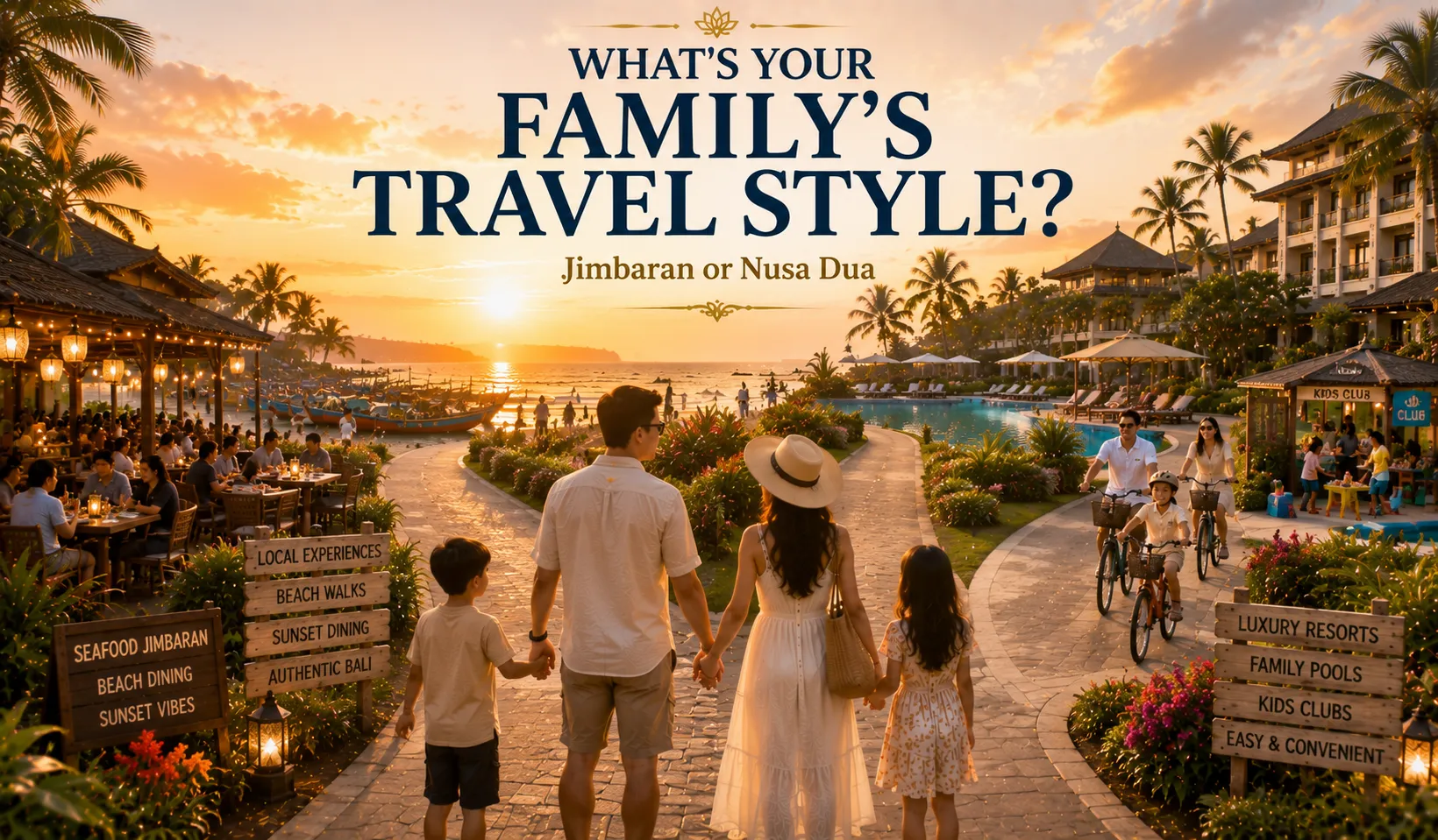 Jimbaran vs Nusa Dua Which Bali Base Is Better for Families