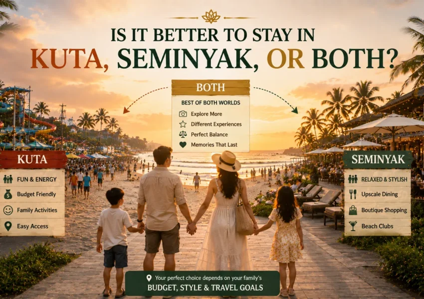 Kuta vs Seminyak Which Area Makes More Sense for Families