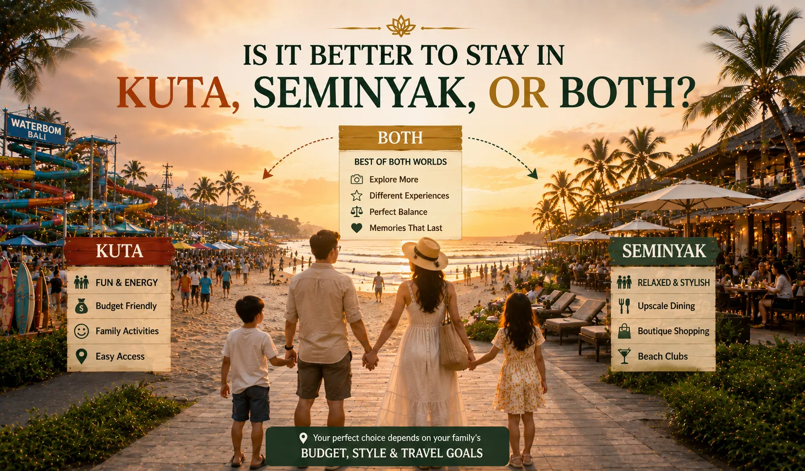 Kuta vs Seminyak Which Area Makes More Sense for Families