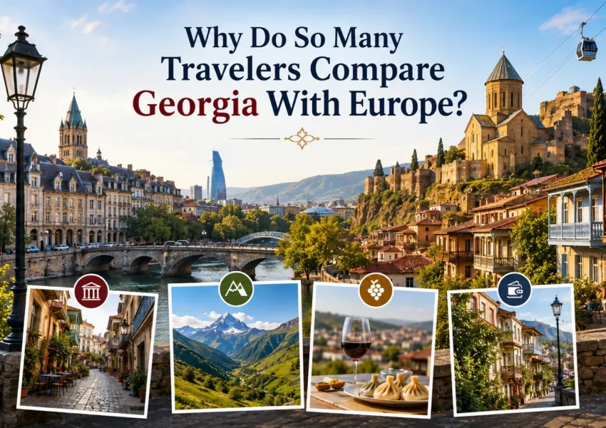 Many Travelers Compare Georgia With Europe