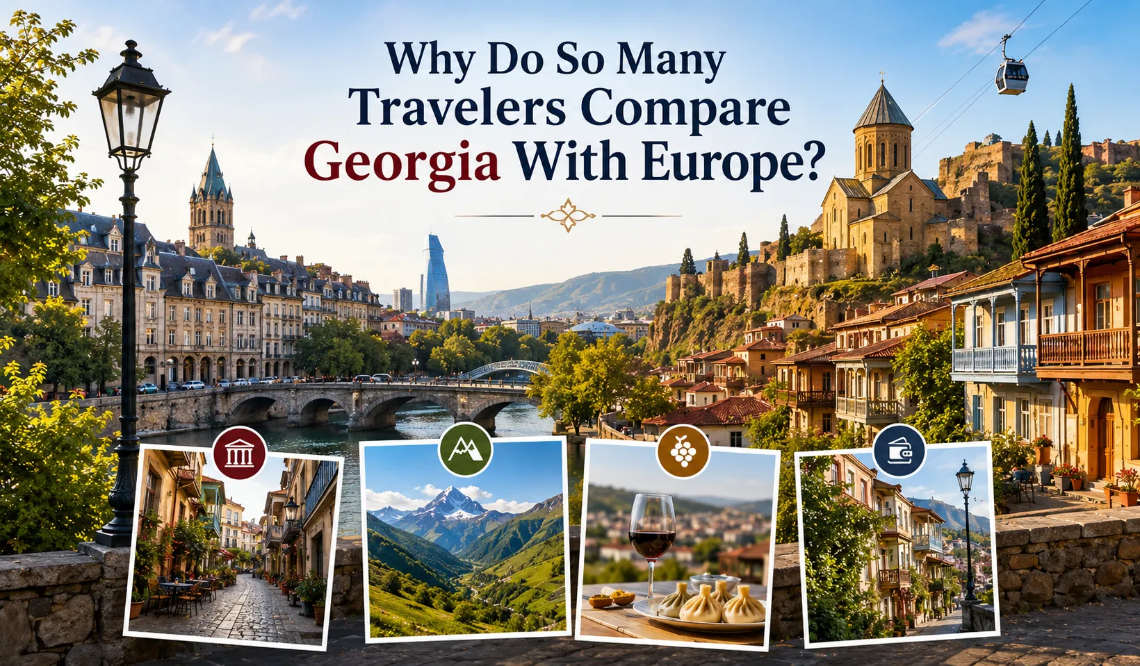 Many Travelers Compare Georgia With Europe