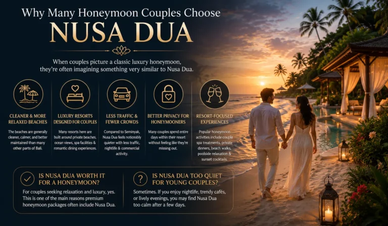 Nusa Duan Is Better for Honeymoon Couples