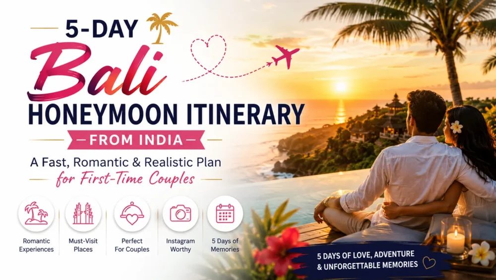 5-Day Bali Honeymoon Itinerary from India: Fast, Romantic, and Realistic 31 Quick Answer Is 5 Days Enough for a Bali Honeymoon from India