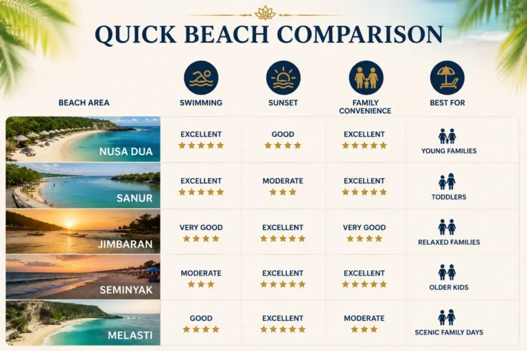 Quick Beach Comparison