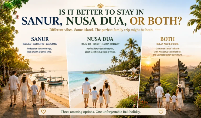 Sanur vs Nusa Dua Which is better or both