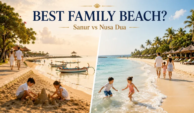 Sanur vs Nusa Dua best familiy beach