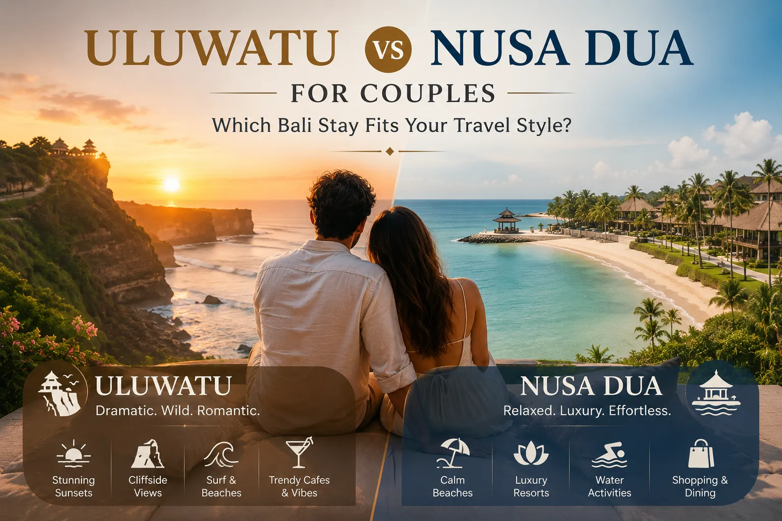 Uluwatu vs Nusa Dua for Couples Which Bali Stay Fits Your Travel Style
