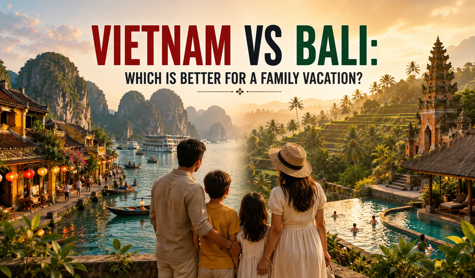 Vietnam vs Bali Which Is Better for a Family Vacation