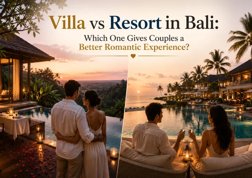 Villa vs Resort in Bali Which One Gives Couples a Better Romantic Experience