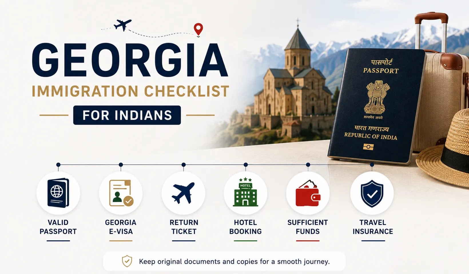 Blogs 13 What Documents Should Indians Carry for Georgia Immigration