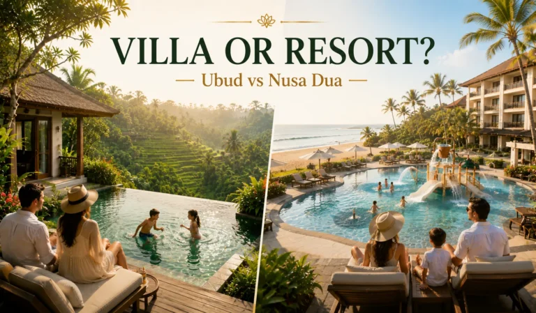 Which Area Offers Better Family Resorts and Villas