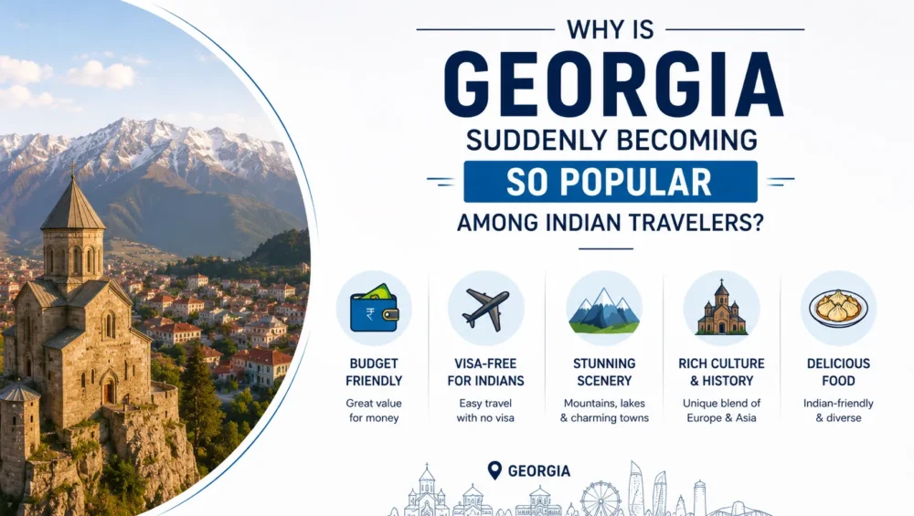 Why Is Georgia Suddenly Becoming So Popular Among Indian Travelers? 4 Why Is Georgia Becoming Popular Among Indians