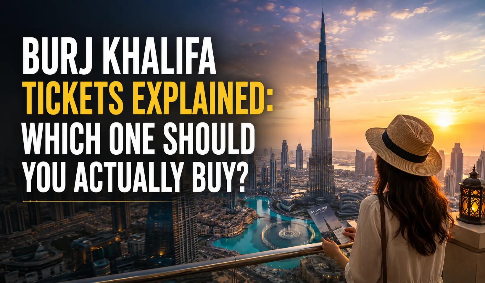 Burj Khalifa Guide Which Ticket Is Worth Buying
