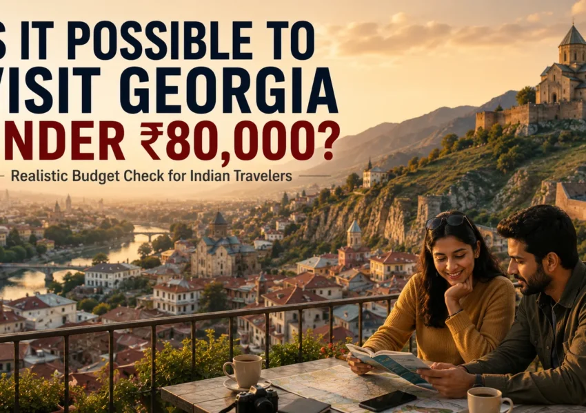 Can You Visit Georgia Under ₹80,000