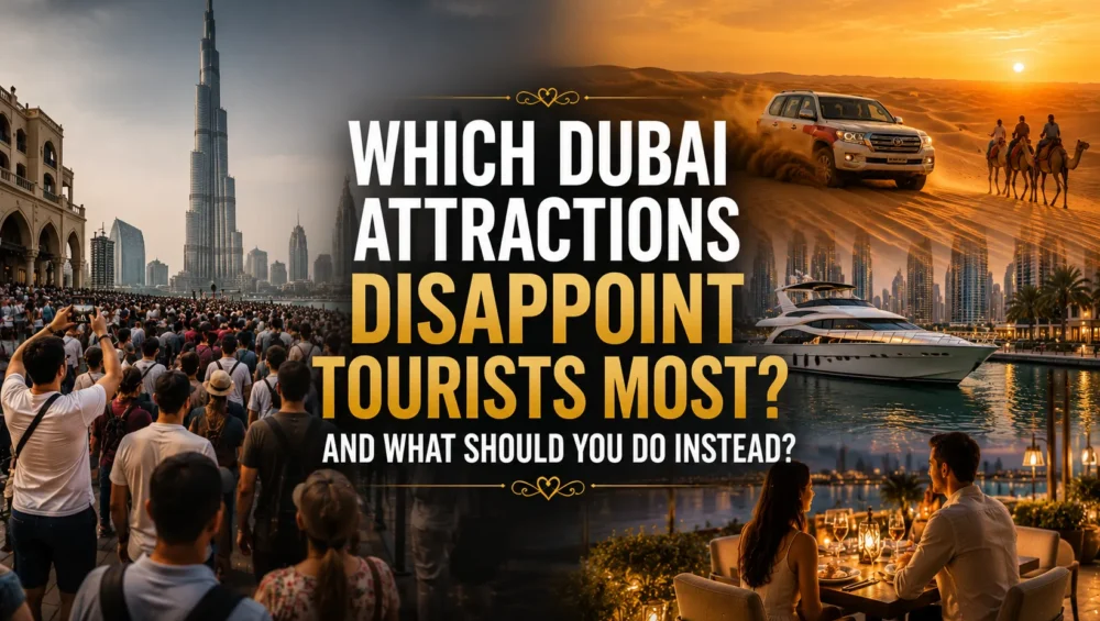 Which Dubai Attractions Disappoint Tourists Most? And What Should You Do Instead? 5 Dubai Attractions That Disappoint Tourists